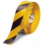 3" Yellow Tape with Black Chevrons, 100'
