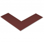 2" Wide Floor Tape Solid, Brown Angle