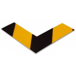2" Wide Yellow Floor Tape with Black Chevrons