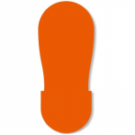 Orange Big Footprint, Floor Marking
