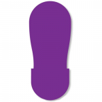 Purple Big Footprint, Floor Marking