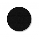 3.5" Black Solid Dot