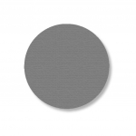 3.5" Gray Solid Dot