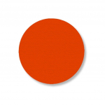 3.5" Orange Solid Dot