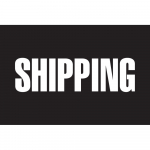 "Shipping" Area Sign, 24"x16"
