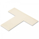 2" Wide Solid White T, Floor Tape