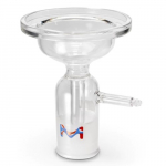 Glass Base and Cap, 90 mm for with Screen Support