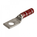 #8 Ground Lug with Inspection Window 1/4" Red