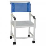 Shower Chair with Flat Stock Seat