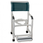 Shower Chair with Folding Footrest