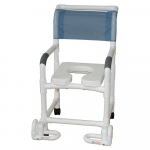 Shower Chair w/ Soft Seat, Footrest