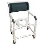 Mid-Size Shower Chair, Total Lock Casters