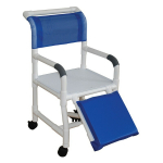 Mid-Size Shower Chair, Flatstock Seat