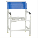 Mid-Size Shower Chair, Open Seat, No Casters