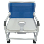 Bariatric Shower Chair, Bar in Back