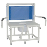 Bariatric Commode, Dual Swing Armrests
