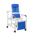 Reclining Shower Chair, Elevated Leg