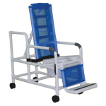 Tilt Shower Chair, Open Soft Seat