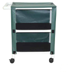 Non-Magnetic 2-Shelf Mini-Linen Cart