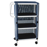 Non-Magnetic 3-Shelf Utility Cart