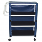 3-Shelf Utility/Linen Cart with Mesh