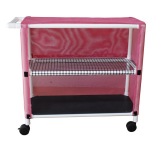 2-Shelf Utility, Linen Cart with Area Shelf