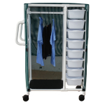 Combo Cart with 16 Pull Out Tubs