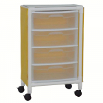 Universal Isolation Cart with 4 Drawer