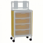 Universal Isolation Cart with 4 Drawer
