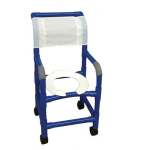 Blue Shower Chair for Small Adult