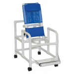 Reclining Shower Chair, 3" Twin Casters