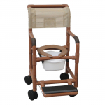 Woodtone Shower Chair, Pail