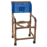 Woodtone Shower Chair, Drain Holes