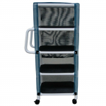 Woodtone 4-Shelf Mini-Linen Cart, Cover