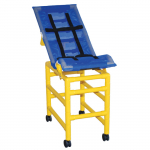 Yellow Reclining Bath/Shower Chair, Large