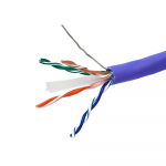 Cat6A Ethernet Bulk Cable, Solid, 550MHz, F/UTP, CMR