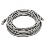 Cat5e Ethernet Patch Cable Snagless RJ45, 25ft, Gray