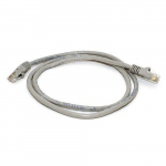 Cat5e Ethernet Patch Cable Snagless RJ45, 3ft, Gray