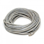 Cat5e Ethernet Patch Cable Snagless RJ45, 50ft, Gray