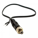 5.5/2.1 Power Jack Cable w/ Nut, 30cm