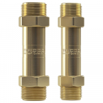 3/8" and 3/4" No-Vac Coupler Set