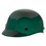 Bump Cap, Hard, Green with Plastic Suspension
