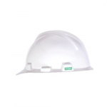 V-Gard Slotted Cap with 1-Touch Suspension, White