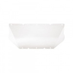 Contoured, Clear Pc, Use w/ Chin Protect, 8"X17"X.06"