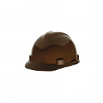 V-Gard Slotted Cap, Brown with Staz-On Suspension