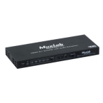 4x1 HDMI Switcher with Audio Extraction 4K/60
