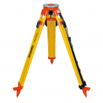 Surveyors' Grade Wooden Tripod with Quick Clamp
