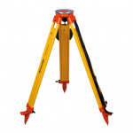 Surveyors' Grade Wooden Tripod with Screw Clamp