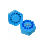 Hexagonal Shape Ice Free Cool Box for Tubes