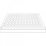 TC-Treated Sterile 96 Well Low Evap EDGE Plate
